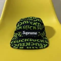 SUPREME SUCK ボックスロゴ キャンプキャップ 16AW