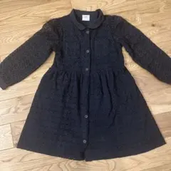 ZARA zarakids 128cm黒レースワンピース　ハロウィン結婚式卒園式