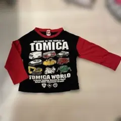 100サイズ　トミカ長袖シャツ