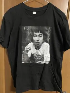 志村けん　Tシャツ ブラック XLサイズ