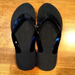 【新品未使用】黒 フリップフロップ ビーチサンダル
