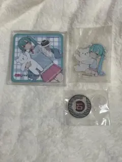初音ミク　ミントハイム　アクリルスタンド　コースター