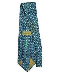 Yves Saint Laurent ネクタイ 総柄 イタリア製 YSL シルク