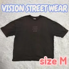 VISION STREET WEAR Tシャツ 半袖 M グレー大きめサイズ