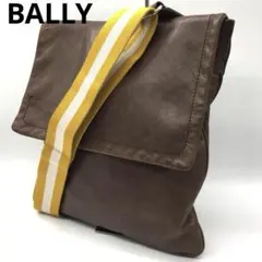 BALLY バリー ショルダーバッグ レザー 本革 トレインスポッティング 茶色のサムネイル