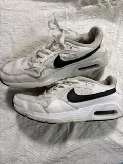 Nike エアクッションスニーカー ホワイト/ブラック