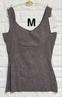 トリンプ　ゴールドレーベル4001 コサージュ(ボディスーツ) ブラウン/M