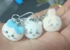 ちいかわ キャラクター ストラップ キーホルダー 3個セット