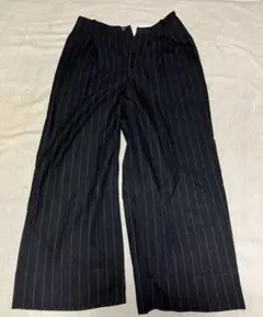 ワイドパンツ ジャケット beautiful people GU ダークグレー