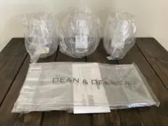 DEAN & DELUCA ワインカップ3個　ワインアイスバッグ1個　セット