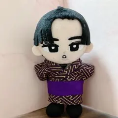 ハンドメイド　ぬい服　10cm SnowMan すのチル　浴衣　帯付き　パープル