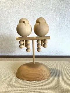 北のクラフト 木の雛人形 雛飾り 三浦忠司作 木製 - メルカリ