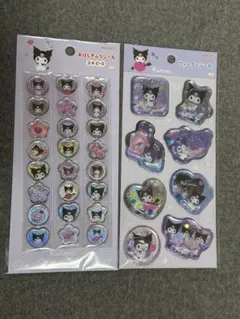 【正規品】クロミおはじきふうシール・ウォーターシールおまとめ売り