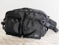 PORTER ポーター タンカー ボディバッグ ウエストバッグ 黒のサムネイル