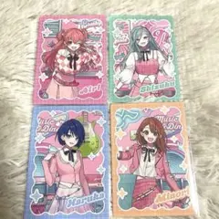 プロセカ メロパレ トレーディングカード モモジャン ノーマル4枚セット