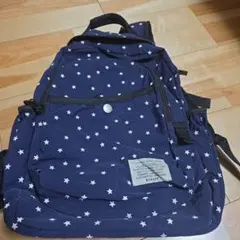 【再！値下げ】BREEZE ブリーズ Mサイズリュック ネイビー 数回使用のみ