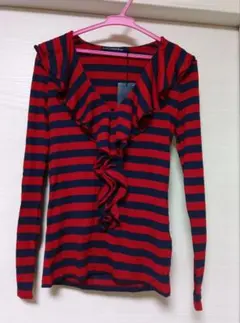 未使用★RALPH LAUREN SPORT★長袖フリルTシャツ