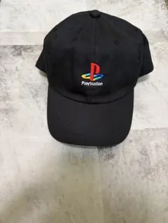 キャップ 帽子 ベースボール プレイステーション ブラック プレステ ロゴ 新品
