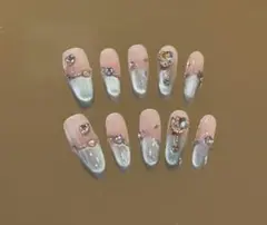 S Size Yuri35SZG フレンチ　3Dストーン　マグネット　オーロラ