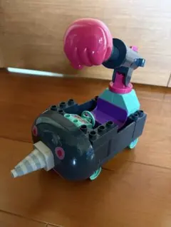 目*男様 廃盤品 ブロックラボ アンパンマン ねらってパンチ おおきなもぐりん