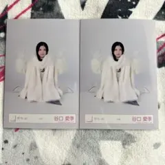 櫻坂46 生写真 谷口愛季 冬服 座り2枚 まとめ売り