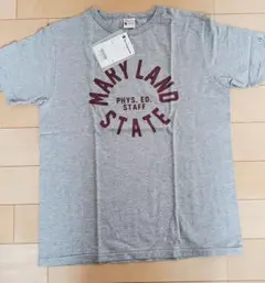 チャンピオン ロチェスター ランタグ プリント Tシャツ グレー L 