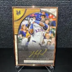 요르단 알바레스 Topps 27/35 친필 사인 카드