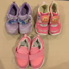 キッズスニーカー　３足セット　 17cm