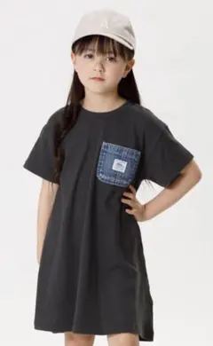 SALE デニムポケット ワンピースのサムネイル