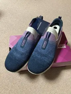 スケッチャーズ　GO WALK 25.5センチ　ネイビー×パープル