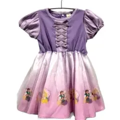 新品未使用　リトシー　しまむら　ディズニー　ラプンツェル　90 ドレスハロウィン