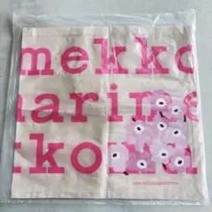 【新品】marimekko トートバッグ 日比谷店限定　ウニッコ　ピンク