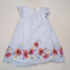 ノースリーブ花柄ワンピース GAP