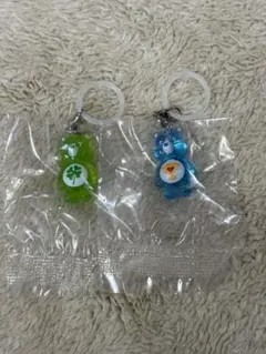 ケアベア　クリアマスコットチャーム2