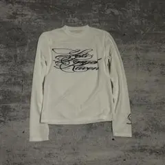 Opium 英字 script knit tight long T-shirts