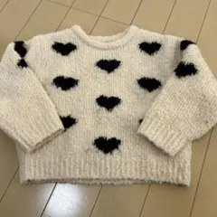 ZARA ハート柄 セーター ニット 92cm