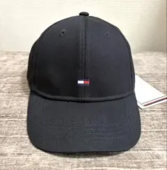 新品未使用 トミーヒルフィガー キャップ ロゴSサイズ ブラックのサムネイル