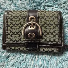 COACH コーチ シグネチャー ソーホー 長財布 ラウンドファスナー 