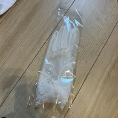 クリア レース ビーズ付き ウェディンググローブ　１回のみ使用