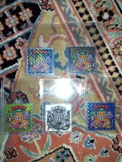 僕らの妖怪シール展 　眼手尾羅　マイナーシール グリーンハウス　ビックリマン