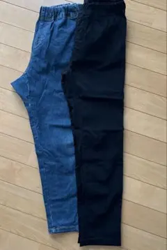 男児140 ストレッチパンツ　ブラック
