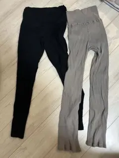 マタニティパンツL、マタニティレギンス M2個セット