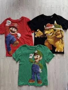【24時間以内発送】スーパーマリオブラザーズＴシャツ3枚セット
