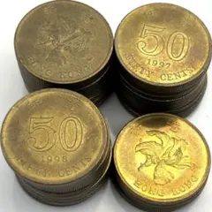 古銭 香港10セント 1980年 特年 3枚 - メルカリ