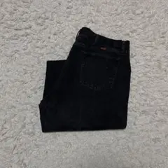 RUSTLER ラスラー ブラックデニム バギー ストレート フェード 00s