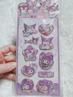 訳あり！クロミちゃん　ボンボンドロップシール　ウォーターシール②