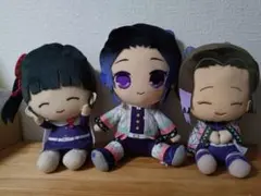 【バラ売り可】鬼滅の刃 ぬいぐるみ 3体セット　胡蝶しのぶ　カナヲ