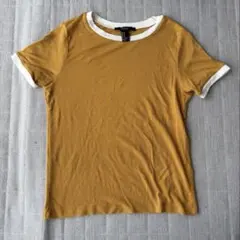 FOREVER 21 マスタード 半袖Tシャツ M