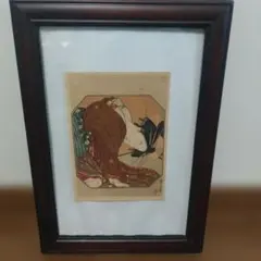 浮世絵 男女の情景 約30cm x 23cm - メルカリ