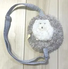 ジェラートピケ ショルダーバッグ　キッズ　ハリネズミ